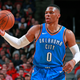 Illustration for article titled Russell Westbrook Briefly Forgets How To Dribble After Thinking About It Too Hard